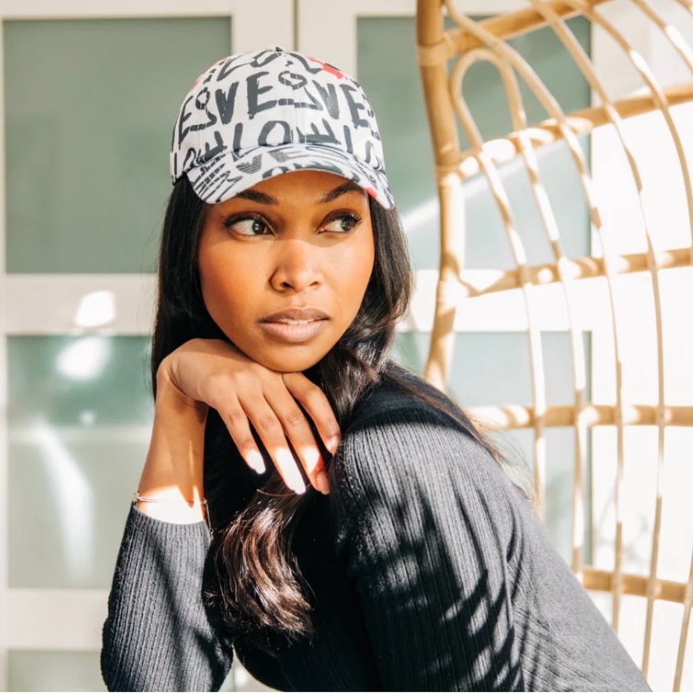 Monochrome Graphic Women's Cap